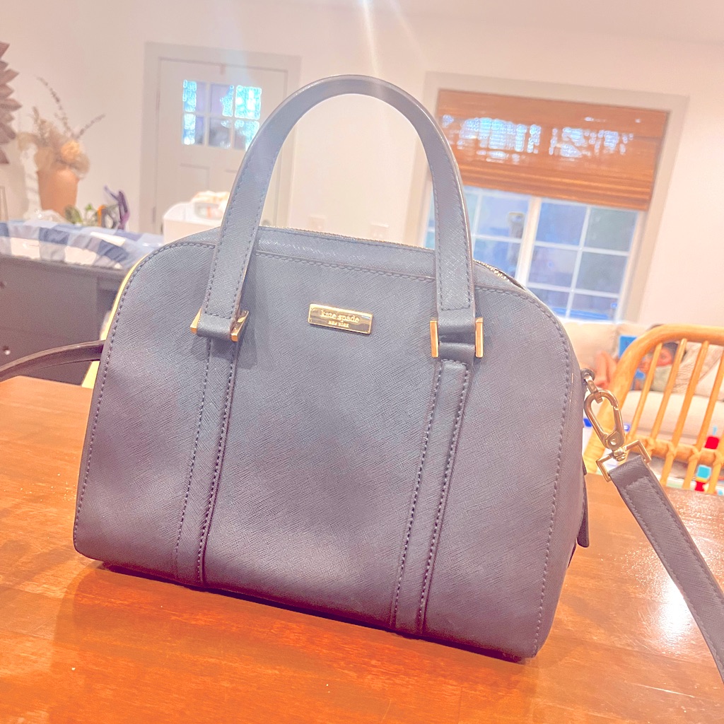 Kate Spade New York Navy Leather Purse